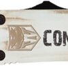 CobraTec Knives MCATIFS3TNS FS-3 Come And Take It 3" OTF Tanto Plain D2 Steel Blade/White w/"Come And Take It" Cerakoted Aluminum Handle Features Glass Breaker Includes Pocket Clip