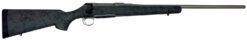 Sauer S1HSGP65C 100  6.5 PRC Caliber with 4+1 Capacity, 24" Barrel, Gray Cerakote Metal Finish & Gray Black Webbed Fixed HS Precision Stock Right Hand (Full Size)