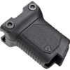 Strike Industries ARCMAGRAILSBK Angled Vertical Grip Short Black Polymer with Cable Management Storage for Picatinny Rail