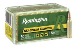 Remington Ammunition 20023 Magnum Rimfire  17HMR 17gr Jacketed Hollow Point 50 Per Box/40 Case