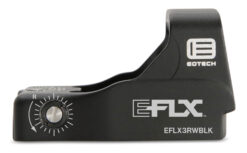 Eotech EFLX3RWBLK EFLX Mini Reflex Sight  Matte Black 1 x 3 MOA Red Dot