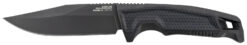 S.O.G SOG17220157 Recondo FX 4.60" Fixed Plain Satin TiNi Full Tang Cryo 440C SS Blade/ Black Overmolded GRN Handle