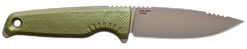 S.O.G SOG17790357 Altair FX 3.40" Fixed Plain Satin TiNi Cryo CPM 154 SS Blade/ Field Green GRN Handle