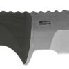 S.O.G SOG-UF1001-B Pillar  5" Fixed Clip Point Plain Stonewashed S35VN SS Blade Black Canvas Micarta Handle Includes Sheath