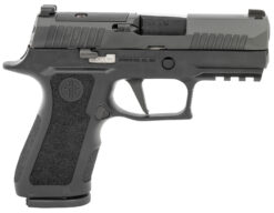 Sig Sauer 320XC9BXR3PR2 P320 XCompact 9mm Luger 15+1 3.60" Carbon Steel Barrel, Black Nitron Optic Ready/Serrated SS Slide, Black Stainless Steel Frame w/Picatinny Rail, Black XCompact Polymer Grips