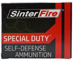 SinterFire Inc SF40125SD Special Duty (SD)  40S&W 125gr Lead Free Frangible Hollow Point 20 Per Box/10 Case