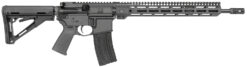 Midwest Industries MIFN16CRM14 Lightweight  223 Wylde 16" 30+1 Black Hard Coat Anodized Rec with 14" M-Lok Black 6 Position Magpul CTR Stock Black Magpul MOE Grip Right Hand