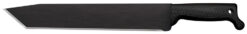 Cold Steel CS97BTMS Tanto  13" Black Matte Baked-On Anti Rust 1055 Carbon Steel Blade/ Black Polypropylene Handle 15.63" Long Includes Sheath