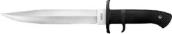 Cold Steel CS39LSSC OSS  8.25" Fixed Plain AUS-8A SS Blade/Black Textured Kray-Ex Handle Includes Sheath