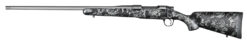Christensen Arms 8010112100 Mesa FFT 300 PRC 3+1 22" Threaded Barrel, Tungsten Gray Cerakote, Black with Gray Webbing Stock, Left Hand
