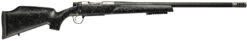 Christensen Arms 8011000100 Traverse  22-250 Rem 4+1 24" Threaded Barrel, Natural Stainless, Black with Gray Webbing Stock
