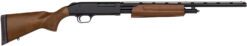 Mossberg 57120 505 Bantam Youth 410 Gauge Pump 3" 4+1 20" Blued Steel Vent Rib Barrel, Blued Steel Receiver, Fixed Hardwood Stock, Right Hand, Modified Choke