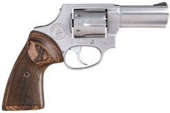 Taurus 2-856EX39CH 856 Executive Grade Small 38 Special +P 6 Shot 3" Satin Polished Stainless Steel Barrel, Cylinder & Frame, Altamont Wood Grip, Concealed Hammer