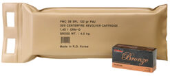 PMC 38GBP Bronze Battle Pack 38Special 132gr Full Metal Jacket 300 Per Box/3 Case