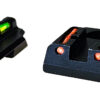 HiViz RGS9LW21 LiteWave Ruger Security 9 Sight Set Green Fiber Optic Front Sight-Orange Fiber Optic Rear Sight