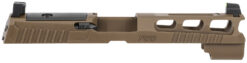 Sig Sauer 8900953 P320  Sig P320 9mm Luger PVD Coyote Brown Stainless Steel Optic Ready Slide XRAY3 Suppressor Sights Compatible With ROMEO1 & ROMEO Pro