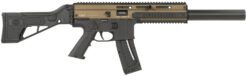 Mauser Rimfire 4150025 M-15 SD 22 LR 22+1 16.50" Barrel , Steel Receiver w/Bronze Finish, Flip Up Front & Rear Sights, Side Folding Stock w/Adjustable Cheekrest, Manual Thumb Safety