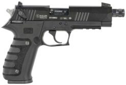 Mauser Rimfire 4010102 M20  22 LR 10+1 4.75" Black Steel Threaded Barrel, Black Serrated Slide, Black Aluminum Frame w/Picatinny Rail, Ambidextrous