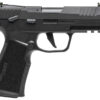 Sig Sauer 322CBAS10 P322  22 LR 10+1 4" Black Steel Threaded Barrel, Black Hard Coat Anodized Optic Ready/Serrated Slide, Black SS/Polymer Frame w/Picatinny Rail & Black Polymer Grips