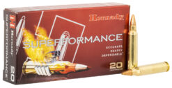 Hornady 83292 Superformance  223Rem 50gr Copper Alloy eXpanding 20 Per Box/10 Case