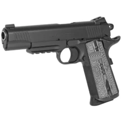 COLT 1911 CCU RAIL 45 ACP 5" MATTE BLACK DLC - Image 2