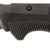 Templar Knife AAABK521 Auto Assist  3.50" Folding Tanto Part Serrated Black Oxide Stonewashed Powder Coated D2 Steel Blade/ 4.25" Aged Aluminum Handle