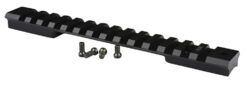 Warne 7664M Mountain Tech Tactical Rail Black Anodized Aluminum HS Precision Savage Style Action, Savage 110 (New), Short Action 0 MOA