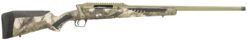 Savage Arms 58023 Impulse Big Game 243 Win 4+1 22" Threaded, Hazel Green Barrel/Rec, Woodland Camo AccuStock with AccuFit, Includes Detachable Box Mag