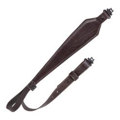 Heritage Cases 8511 Plain Dark Leather  Dark Mahogany Leather 28"-35" OAL Rifle