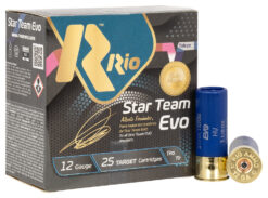 Rio Ammunition ST32HV75 Star Team EVO High Velocity 12Gauge 2.75" 1 1/8oz 7.5Shot 25 Per Box/10 Case