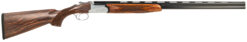 Fausti Usa, Inc 15403 Caledon  410 Gauge 3" 2rd 26" Blued Barrel, Engraved Stainless Rec, Wood Laser Grain Stock, Metallic Bead Sight