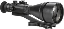 AGM Global Vision 15WP6623484111 Wolverine Pro-6 3AW1 Night Vision Rifle Scope Matte Black 6x100mm Gen 3 Auto-Gated White Phosphor Level 1 Illuminated Red Chevron w/Ballistic Drop Reticle