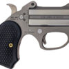 Bond Arms BAHB Honey B Stinger RS 38 Special 2rd Shot 3" Matte Stainless Steel Frame Black Extended B6 Resin Grips Right Hand