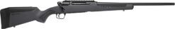 Savage Arms 57910 Impulse Driven Hunter 300 Win Mag 3+1 20" Matte Black Threaded Barrel, Matte Black Carbon Steel Receiver w/Picatinny Rail, Gray AccuStock Synthetic Stock, Ambidextrous