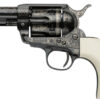 Pietta GW9LLE312NMUI Great Western II Liberty 9mm Luger 6rd 3.50" Blued Engraved Octagon Steel Barrel & Cylinder, Blued Engraved Steel Frame, Ultra Ivory w/Engraved Liberty Eagle Grip, Exposed Hammer
