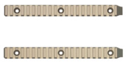 Q LLC TOPRAIL8.5IN6 The Fix Top Rail  Clear Coat Anodized Short Action 20.6 MOA