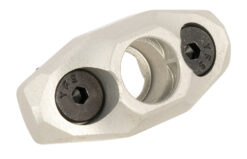 Rise Armament RA601SLVR M-LOK QD Sling Mount Silver Aluminum