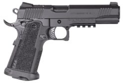 Girsan 395020 Witness2311  9mm Luger 17+1 5" Black Steel Barrel, Black Optic Ready/Serrated Steel Slide, Black Polymer Frame w/Beavertail & Picatinny Rail, Black Checkered Polymer Grip, Ambidextrous