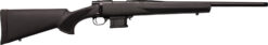 Howa HMA60804B M1500 Mini Action Compact 6mm ARC 5+1 20" Black Steel Barrel, Black Drilled & Tapped Steel Receiver, Black Fixed HTI Synthetic Stock, Right Hand