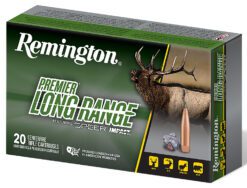 Remington Ammunition R28829 Premier Long Range 7mmPRC 175gr Speer Impact 20 Per Box/10 Case