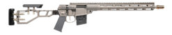 Q LLC MINIFIX55616INGRAY Mini Fix  5.56x45mm NATO 16" Tapered Barrel, Gray, Fully Adjustable Folding Stock, Magpul K Grip, 15" Q-Sert Handgaurd, AR/M4 Style Mag, Cherry Bomb Brake, Ambi Controls