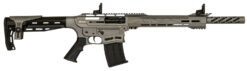 Citadel CBOSS2512TG Boss-25  12 Gauge Semi-Auto 3" 5+1 18.75" Black Steel Threaded Barrel, Tungsten Gray Picatinny Rail Receiver, Black Adj Comb Synthetic Stock, Black Finger Groove Grip
