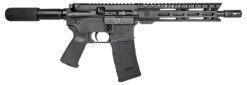 Diamondback DB1915B001 DB15  300 Blackout 28+1 10", Black, Carbon Lower, 9" M-LOK Handguard, Padded Buffer Tube, Magpul Grip