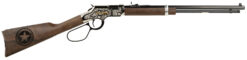 Henry H004TR Golden Boy Texas Rangers Bicentennial Tribute Edition 22 Short, 22 Long or 22 LR, 16 LR/21 Short Capacity, 20" Blued Octagon Barrel, Engraved Nickel-Plated Rec & American Walnut Stock, Ad
