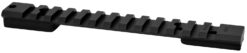 Warne V48520MOA Vapor Picatinny Rail Black Anodized Ruger American Long Action, 20 MOA