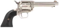 Heritage Mfg RR22NI4BW Rough Rider  22 LR 6 Shot, 4.75" Black Nitride Steel Barrel, Black Nitride Zinc Alloy Frame, Black Cylinder, Black Laminate Grip, Manual Safety, Exposed Hammer