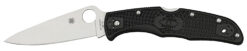 Spyderco C10FPBK Endura 4 Lightweight 3.75" Folding Plain Satin VG-10 SS Blade/Purple Bi-Directional Texturing FRN Handle Includes Pocket Clip