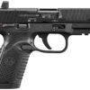 FN 66101013 502 MRD Full Size 22 LR 10+1 4" Black Target Crown Steel Barrel/Black PVD Optic Ready/Serrated Slide/Black Polymer Frame w/Accessory Rail/Black Textured Polymer Grips Ambidextrous