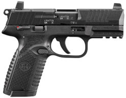 FN 66101013 502 MRD Full Size 22 LR 10+1 4" Black Target Crown Steel Barrel/Black PVD Optic Ready/Serrated Slide/Black Polymer Frame w/Accessory Rail/Black Textured Polymer Grips Ambidextrous