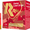 Rio Ammunition RCHV168 Game Load  16Gauge 2.75" 1 1/8oz 8Shot 25 Per Box/10 Case